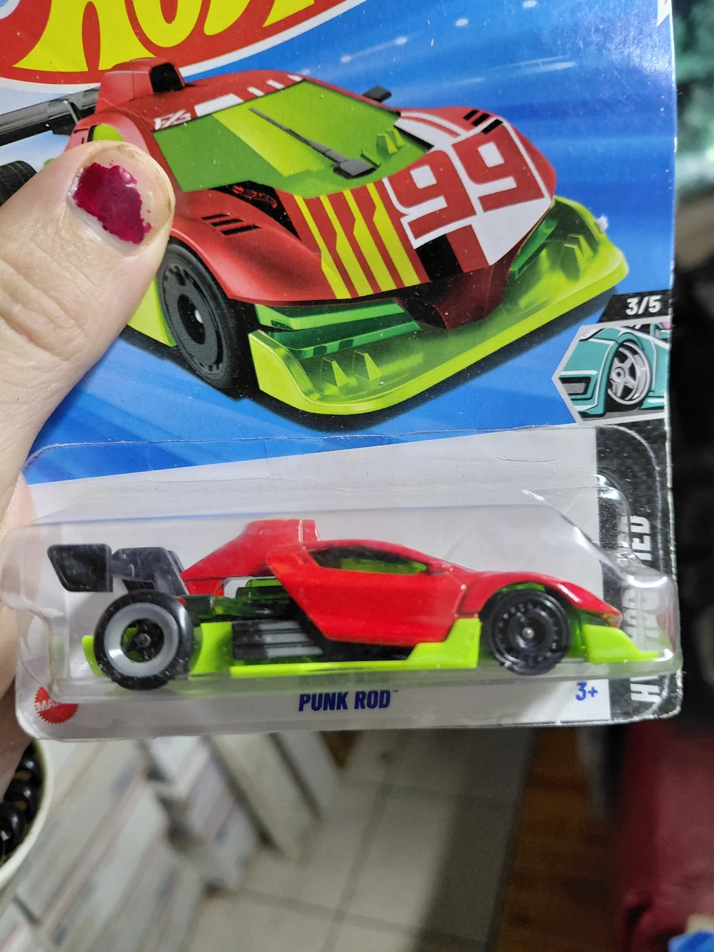 Hot Wheels Punk Rod (Collector #71/250) from the 2025 HW Modified (3/5) series.